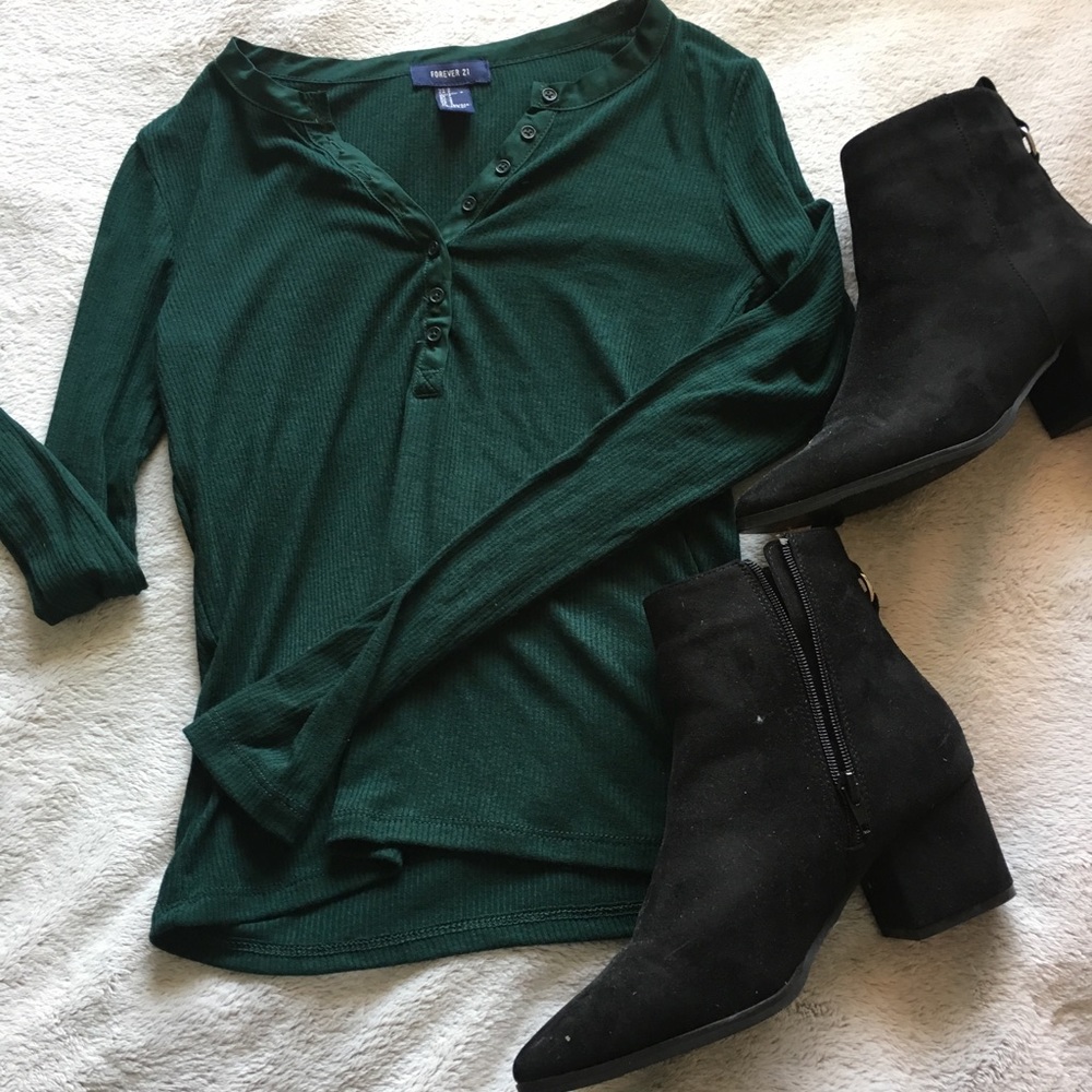 Green light Henley top